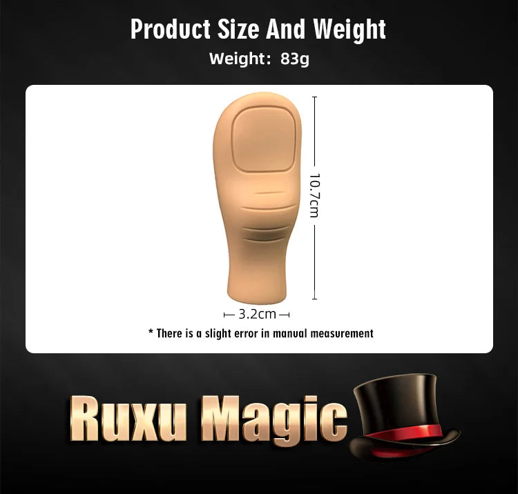 Magic red swollen thumbs up close interactive strange finger JL Giaint thumb magic thicks props Illusions Gimmick Mentalism