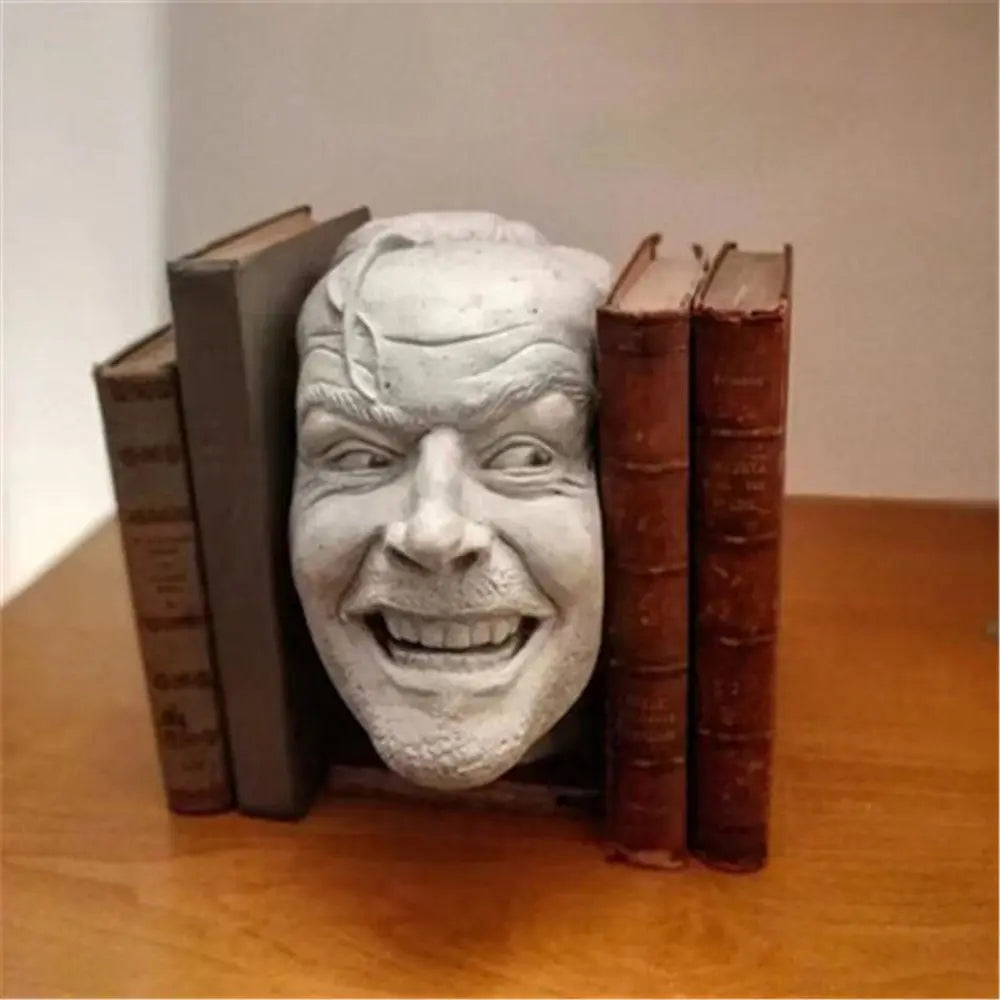 Immersive Gift Funny Accessories Desktop Resin Bookshelf Sculpture decoration Here's Johnny! The Shining - Big Tim's Magic Emporium