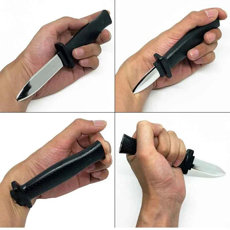 Props Toys Joke Magic Plastic Retractable Knife Joke Prank Props Knife Scary Trick Fake Dagger Funny - Big Tim's Magic Emporium