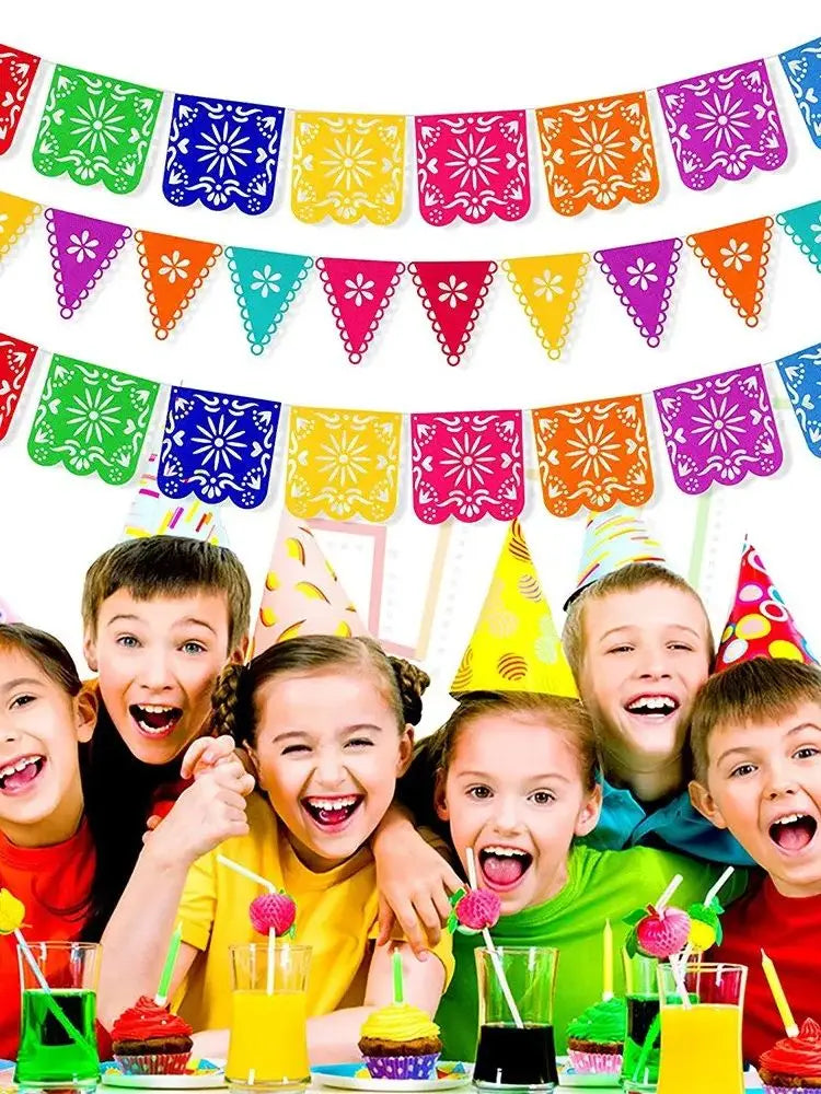 Fiesta Party Decorations Banner Mexican Party Decorations Banner, Mexican Themed Party Decorations,Cinco de Mayo Party Decoratio - Big Tim's Magic Emporium