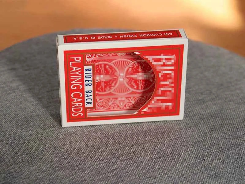 Incredible Box Poker Magic Tricks Card Appearing From Empty Box Magician Close Up Street Illusions Gimmicks Mentalism Props
