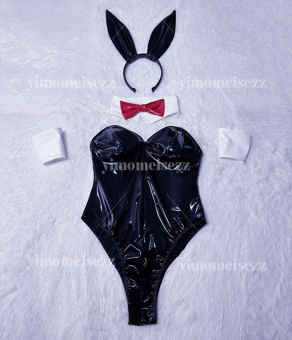 Customized Rabbit Girl Cosplay Costume | Anime Halloween Jumpsuit for Nightclub & Conventions - Big Tim's Magic Emporium