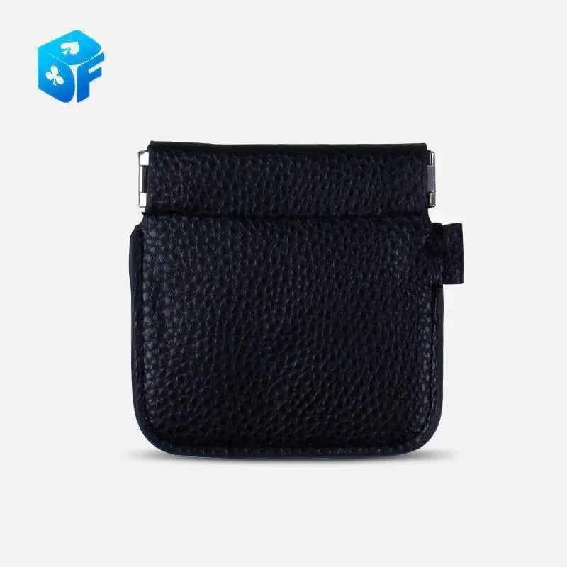 VDR Quiver Plus Magic Tricks Magia Coin Purse Leather Magician Close Up Street Illusions Gimmick Prop Appear Vanish Magica coins