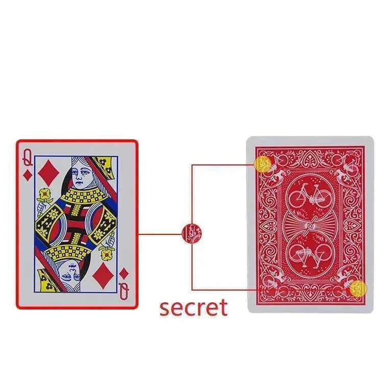 Stripper Deck Marked Playing Cards New Secret Poker Magic Card Games Close Up Magic Tricks Props for Magician