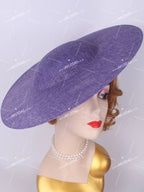 40cm Large Round Sinamay Fascinator Base DIY Millinery Derby Hat Headpiece Mold