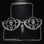 Crystal Bikini Top Body Chain