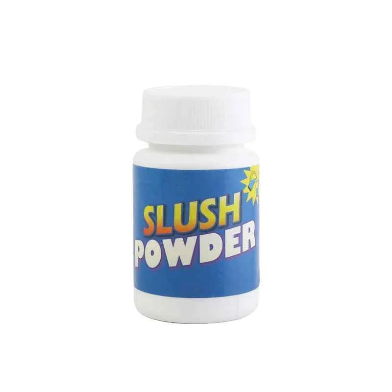 1pcs 50 / 70 grams White Magic Funny Powder Solidification Slush Powder Close-up Magic Tricks Props Toys