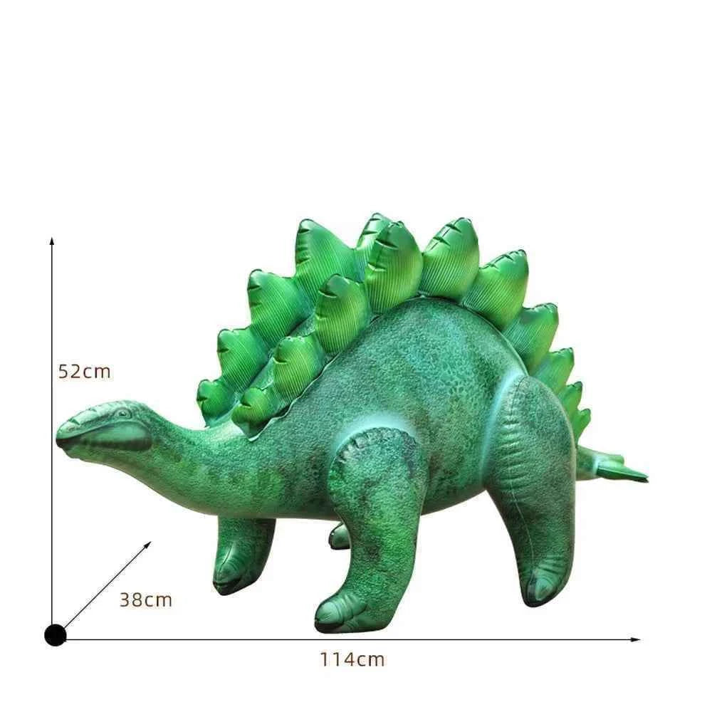 Huge Dinosaur Theme Inflatable Toys Tyrannosaurus Velociraptor Party Supplies For Jurassic Theme Photo Prop Children Baby Shower
