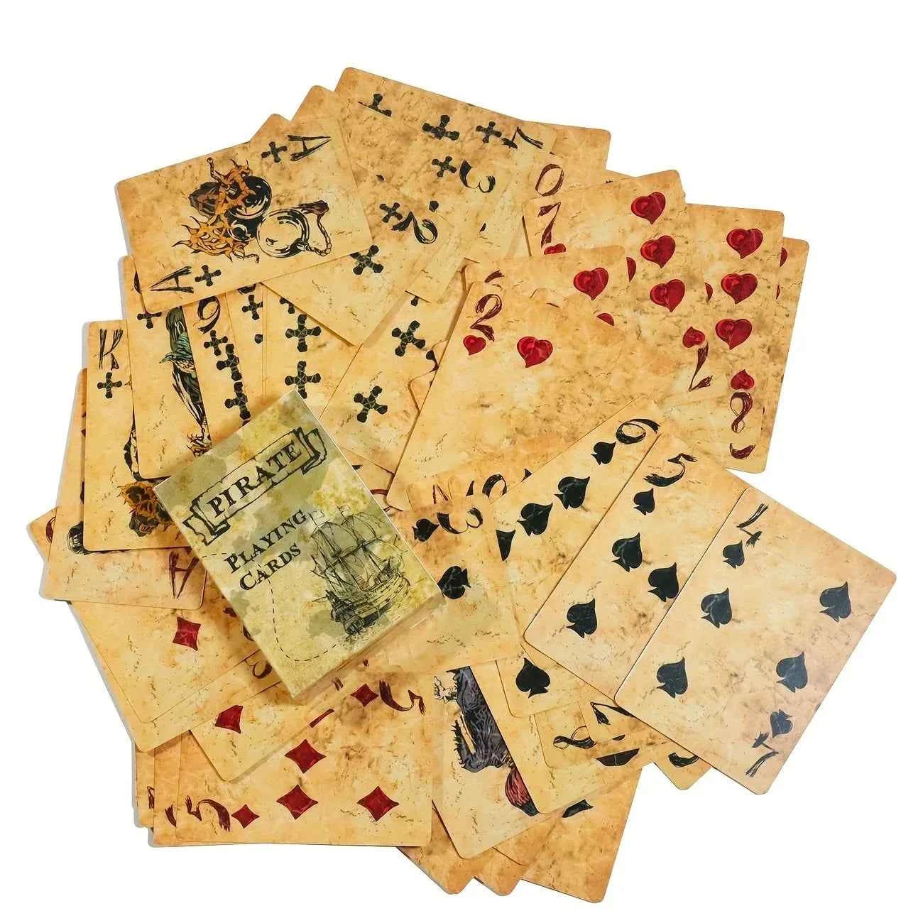 Vintage Pirate Ship Playing Cards Deck Of Cards ,Poker Cards for Party Games  Retro Poker Board Game Poker Magic Shows