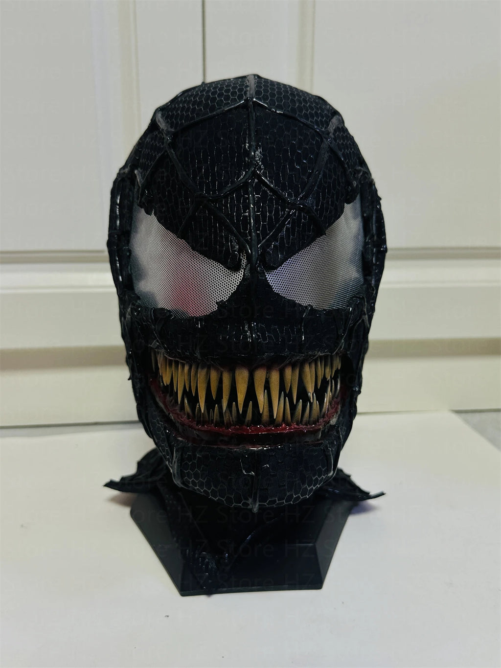 Venom 3: The Last Dance Venom Mask with Opened Mouth 1:1 Customizable Wearable Venom Helmet Movie Prop Halloween Cosplay Helmet - Big Tim's Magic Emporium