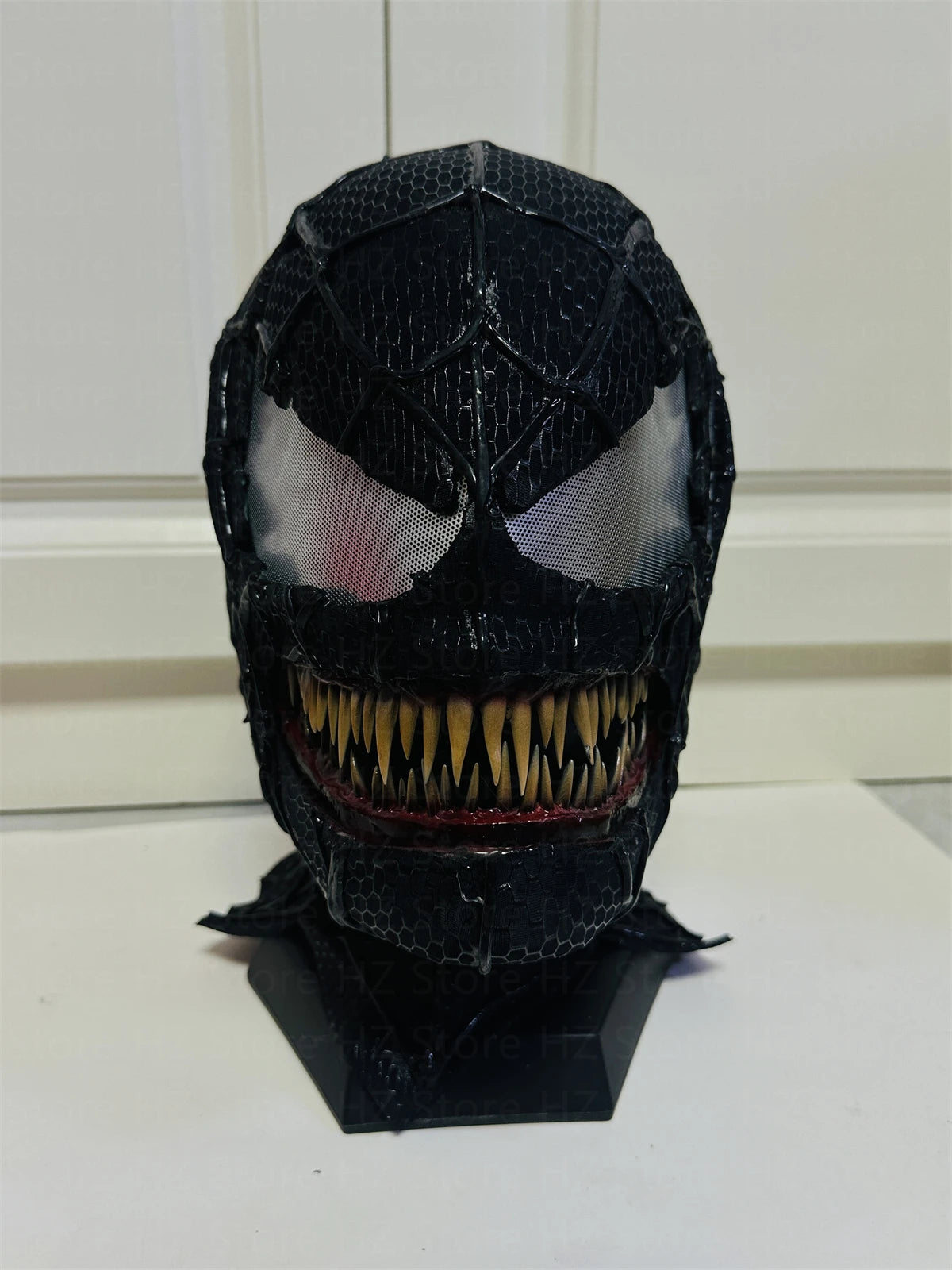 Venom 3: The Last Dance Venom Mask with Opened Mouth 1:1 Customizable Wearable Venom Helmet Movie Prop Halloween Cosplay Helmet - Big Tim's Magic Emporium