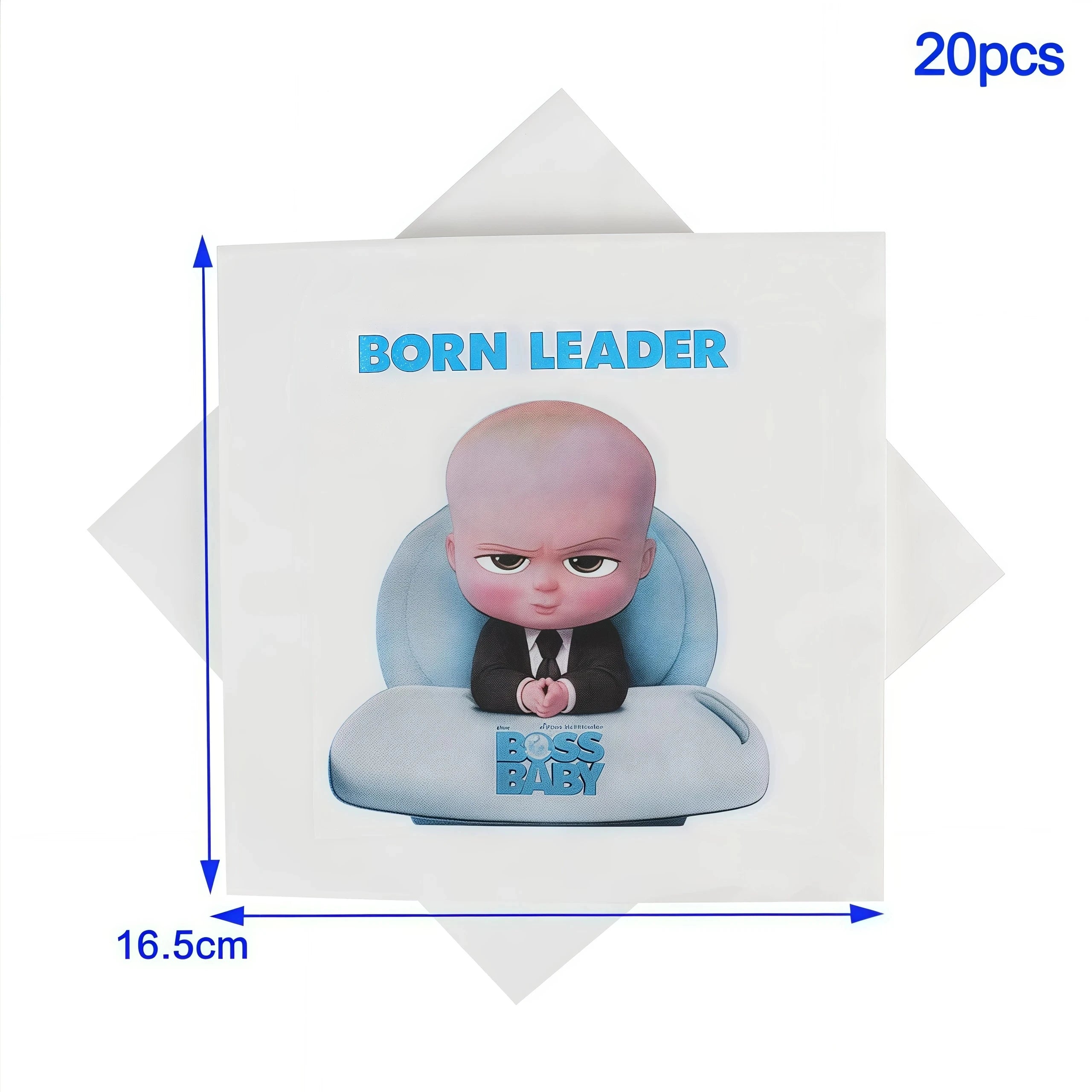Cartoon Bossed Baby Newborn 1st Birthday Party Decorations Cute Balloons Plates Banner Tableware Set for Kids Party Favors Gifts