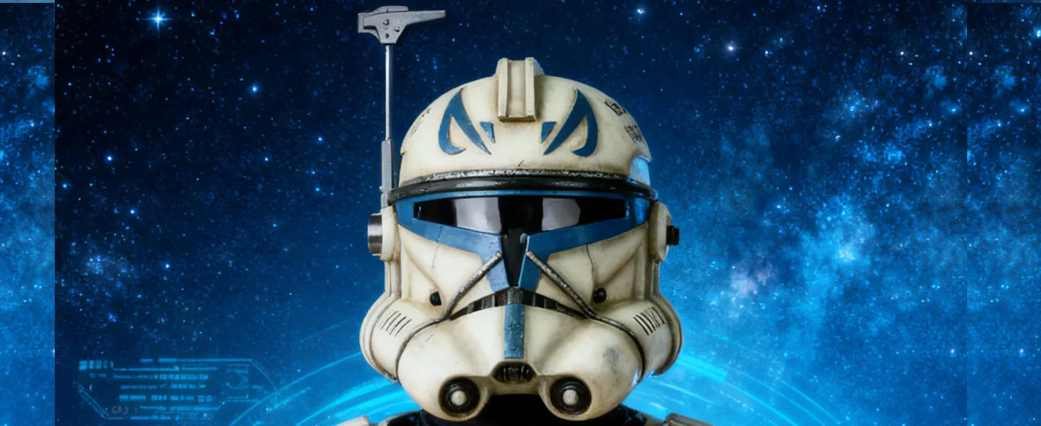 SW Captain Rex Helmet Phase 2 Mask Resin Stormtrooper Mask for Halloween Cosplay Helmet Masque Costume Casque Prop TK021 - Big Tim's Magic Emporium