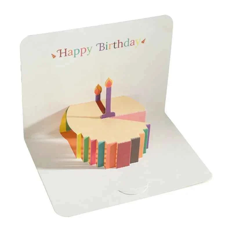 Birthday Greeting Cards 3D Pop Up Gift Card Gift Cards with Envelope Wedding Decorations for Tables Greeting Cards Gift Card