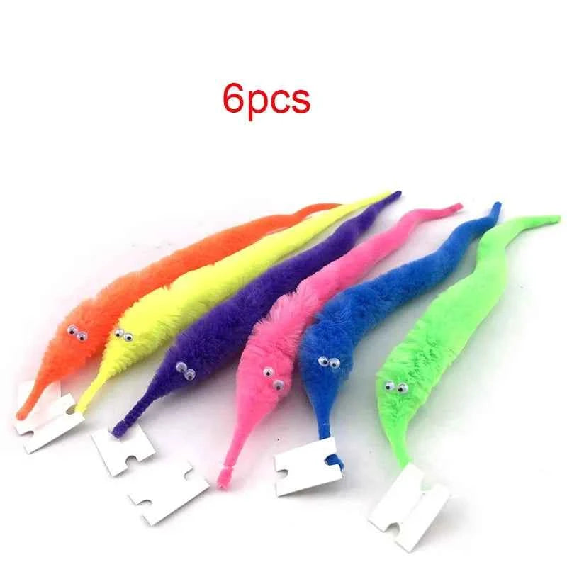 Funny Beginners Magical Props Sets Twisty Magic Worm Change Bag Pull Flower Make Things Appear Disappear Trick Toys for Children - Big Tim's Magic Emporium