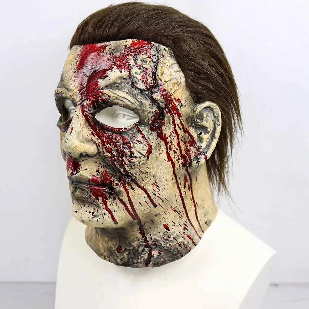 Michael Myers Masks Halloween Horror Cosplay Costume Latex Props