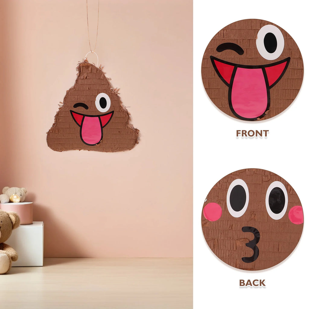 1Set Poop-Themed Pinata for Parties Birthday Party Games Fun Decoration Hanging Outdoor Indoor Prank Props Festive - Big Tim's Magic Emporium