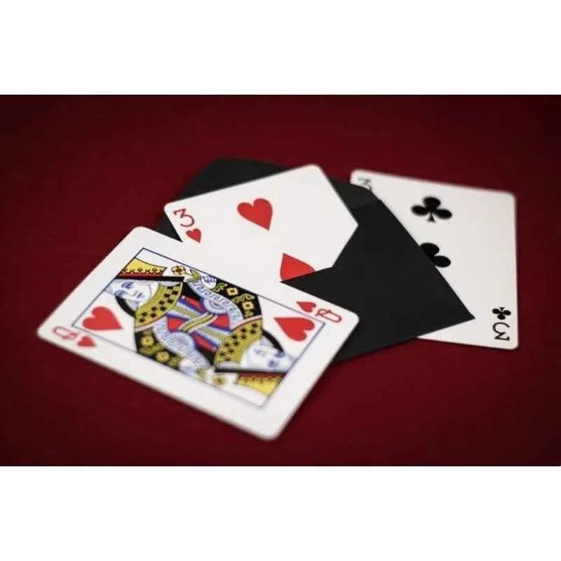 Royal-T By Gordon Bean Gimmicks 3-card Monte Game Illusions Close up Magic Tricks Street Magic Props Bar Trick Funny Poker Magia