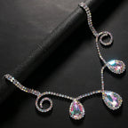 Rhinestone Drop Head Chain Headpiece