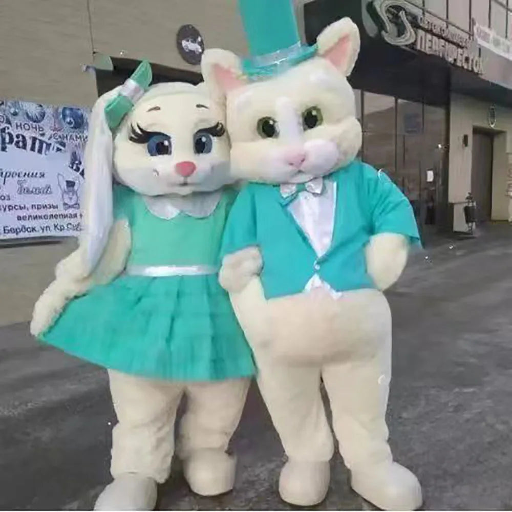 New Bear Mascot Costume Teddy Bear Easter Bunny Cartoon Doll Wedding Party Performance Costume Halloween Fancy Dress by Big Tim's Magic Emporium