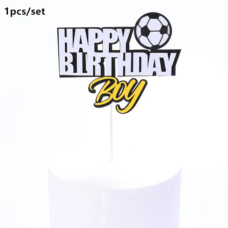108*180cm Football Tablecloth Party Supplies Disposable Plate Tableware Party Birthday Party Decor Kids Boy Soccer Party Supplie - Big Tim's Magic Emporium