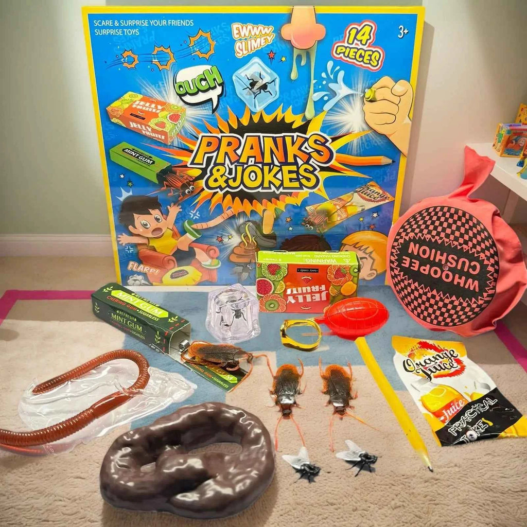 Funny Prank Kit Gag Gifts For Kids April Fools Joke Tricks Novelty Toys Practical Jokes Stuff Party Favors Pranks Accessories