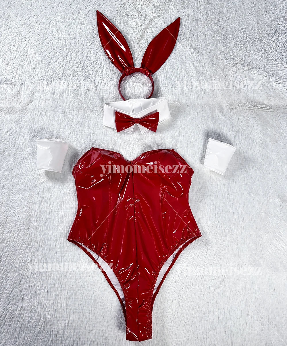 Customized Rabbit Girl Cosplay Costume | Anime Halloween Jumpsuit for Nightclub & Conventions - Big Tim's Magic Emporium