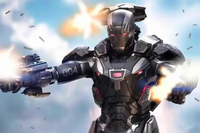 Iron Man War Machine 1:1 Cos Mask Wearable Helmet Remote Voice Control Automatic Helmet Mask Halloween Cosplay Props Adult Gift - Big Tim's Magic Emporium