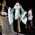 Genshin Impact Zi Bai Cosplay Costume Halloween Party Gorgeous Uniform Accessories Props Complete Set HERO Cos - Big Tim's Magic Emporium