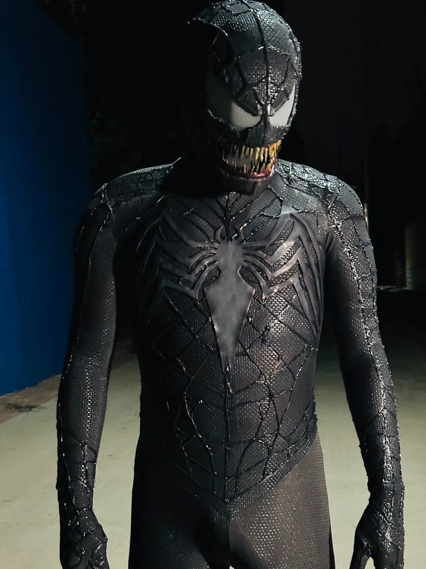 Venom 3: The Last Dance Venom Mask with Opened Mouth 1:1 Customizable Wearable Venom Helmet Movie Prop Halloween Cosplay Helmet - Big Tim's Magic Emporium