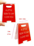 Couple Gifts for Him Her Stocking Stuffer for Women Men Romantic I Love You Sign - Funny Boyfriend Valentine Day Gift - Big Tim's Magic Emporium
