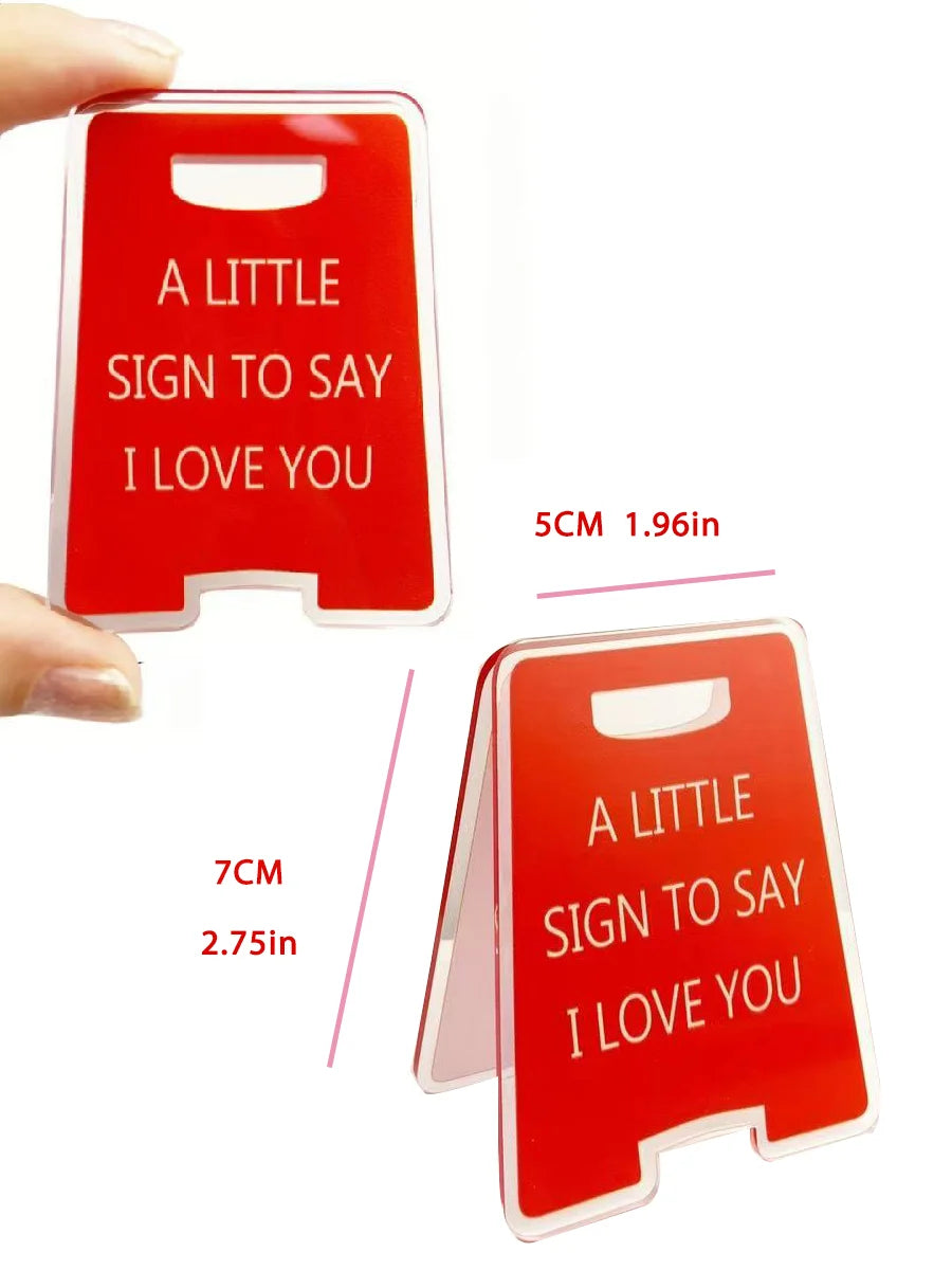 Couple Gifts for Him Her Stocking Stuffer for Women Men Romantic I Love You Sign - Funny Boyfriend Valentine Day Gift - Big Tim's Magic Emporium