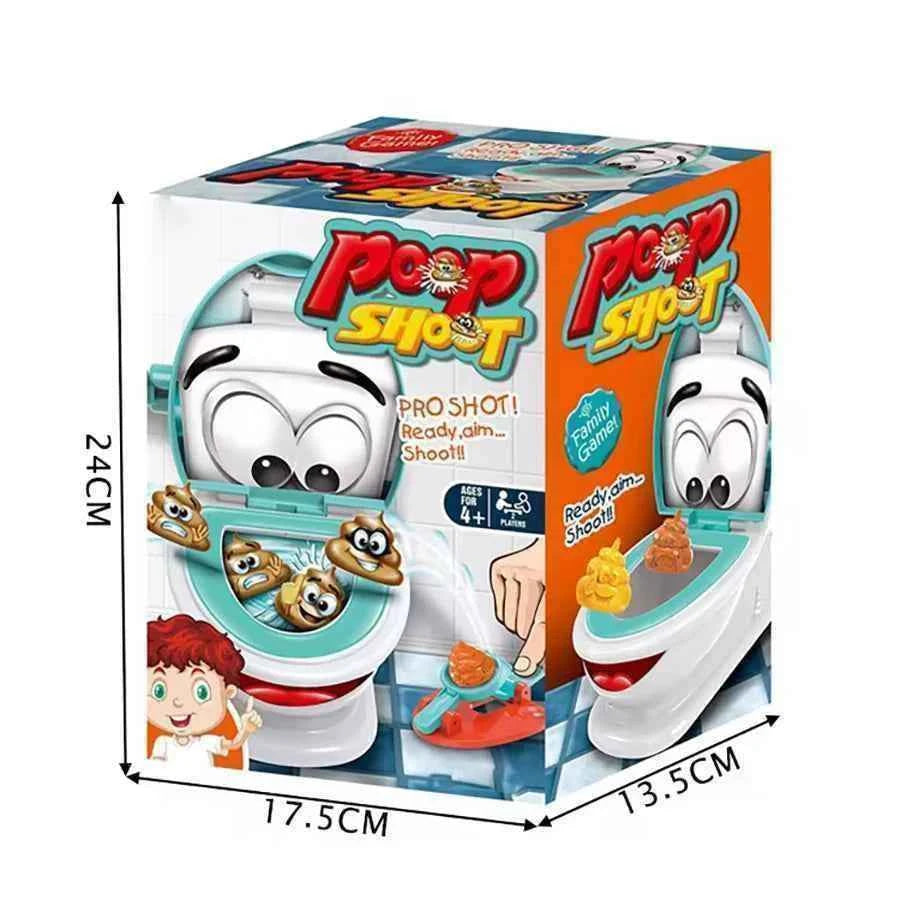 1Set child Poop Toilet Game 〔E〕Funny Toilet Trick Toy Party Game Board Games Flushing The Toilet For Kids Game Gifts〔Winter5〕