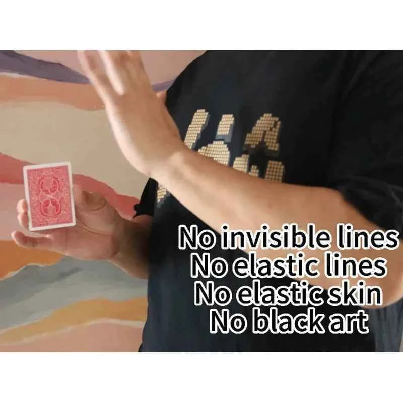 Magic Tricks Parallel Universe by J.C Visual Card Endless Change Color Change Magia Close up Gimmicks Mentalism Illusions Props