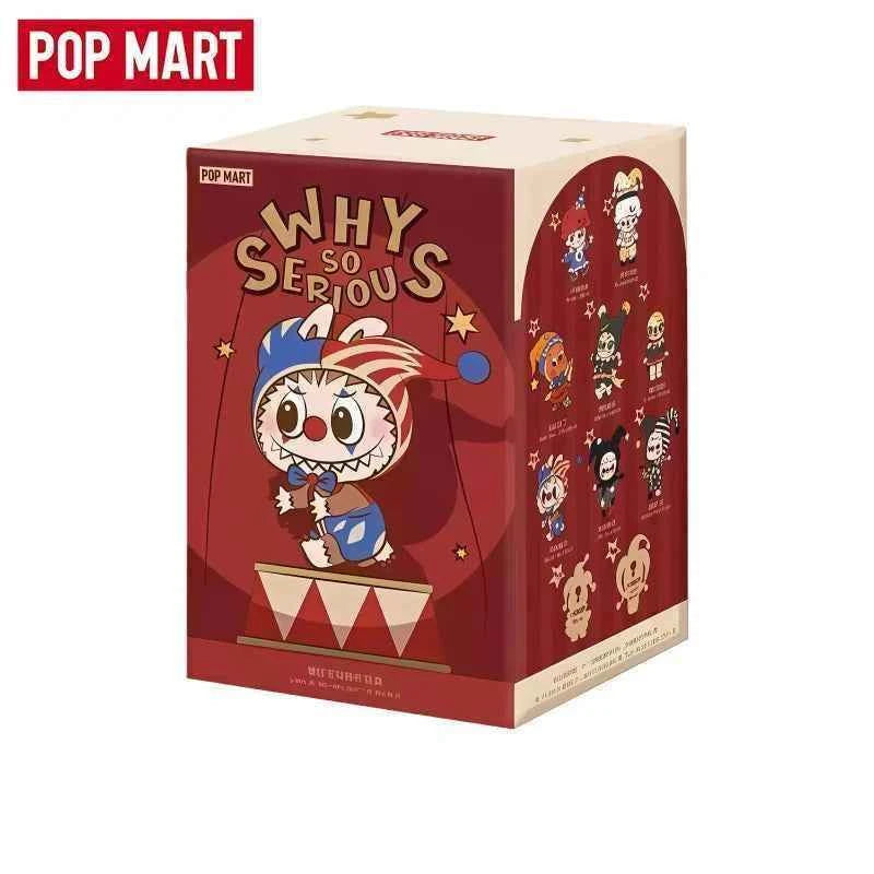 POP MART LABUBU THE MONSTERS "WHY SO SERIOUS" series, a cute and collectible item, is a high-quality choice for holiday gifts