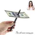 Magic props pen to wear banknotes selling novelty toys street close-up performances - Big Tim's Magic Emporium
