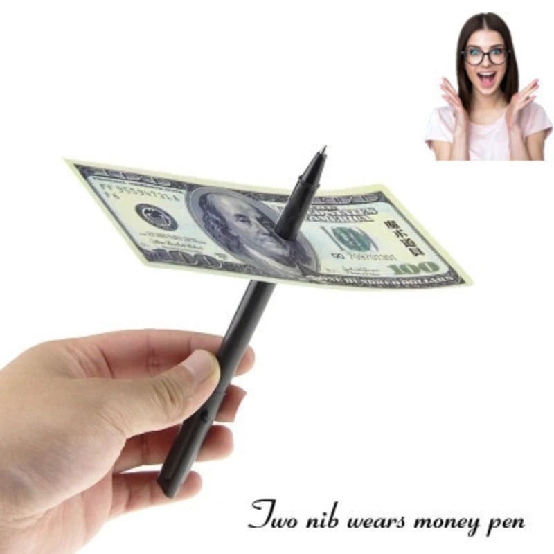 Magic props pen to wear banknotes selling novelty toys street close-up performances - Big Tim's Magic Emporium