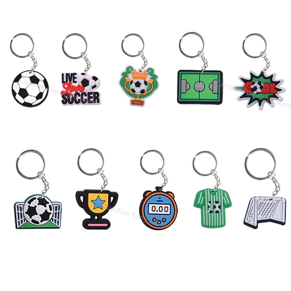 Soccer Party Birthday Party Decorat Slap Bracelets Goodie Bags Keychains Sticker Football Party Supplies Kids Boy Birthday Party