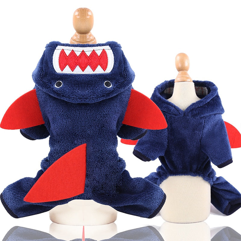 Animal Hooded Pet Costume Jumpsuit