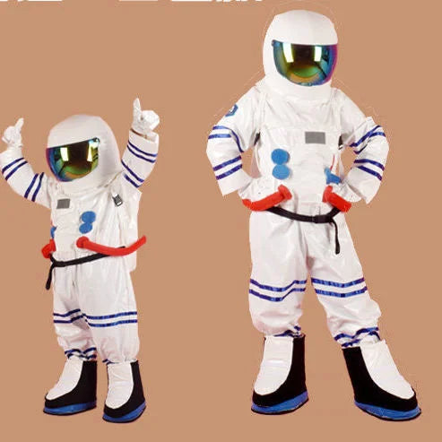 Halloween Spaceman Cosplay Costume Astronaut Cos Suit With Helmet Adult Inflatable Children's Day Photography Photo For Family - Big Tim's Magic Emporium