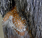 Rhinestone Tassel Fringe Jacket And Dress Costume Set