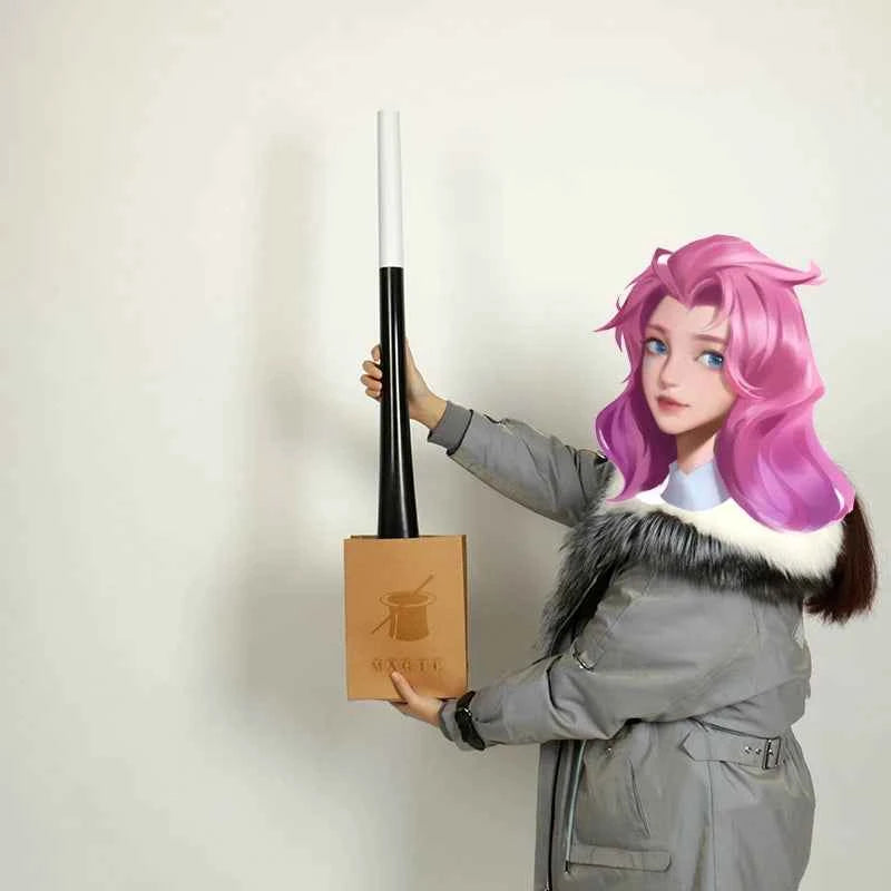 Appearing Stick - 2.5M Magic Tricks Magician Stage Street Illusions Gimmicks Mentalism Big Straw Appreaing From Paper Bag Magia - Big Tim's Magic Emporium