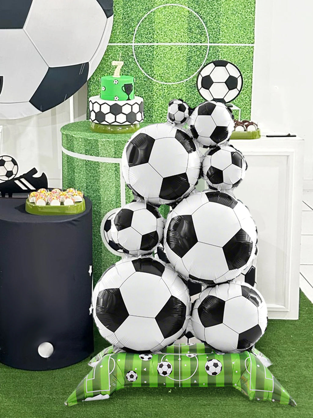 1pc football balloon set, football game, birthday party decoration, football theme party, sports theme party, celebration party - Big Tim's Magic Emporium