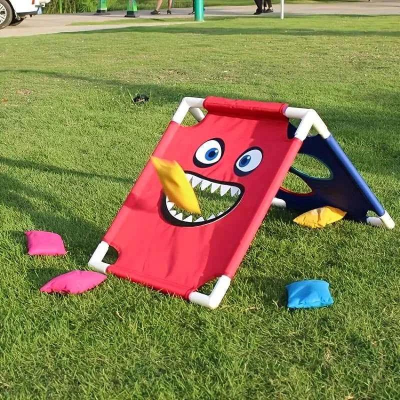 Sandbag Throwing Game Sandbag Set Suitable For Outdoor Party Multi-Person Interaction Including Sandbags  Family Lawn Yard Game