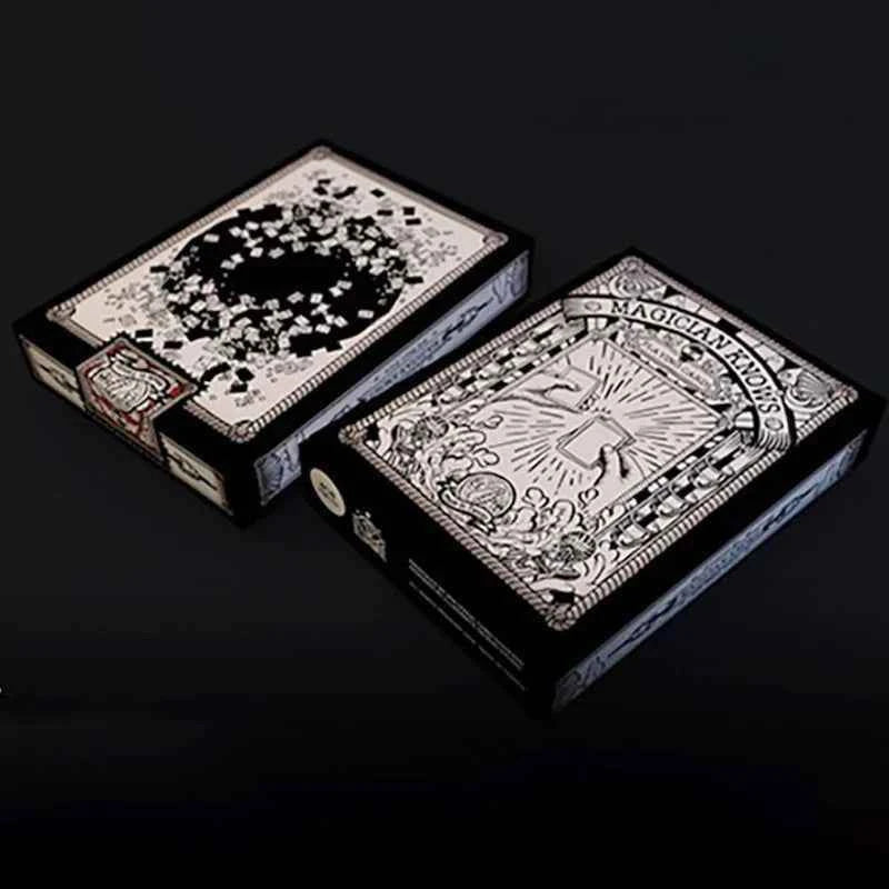 Magician Knows Playing Cards (Spectrum) Magic Tricks Comedy Card Magia Magician Close Up Illusions Mentalism Gimmicks Props