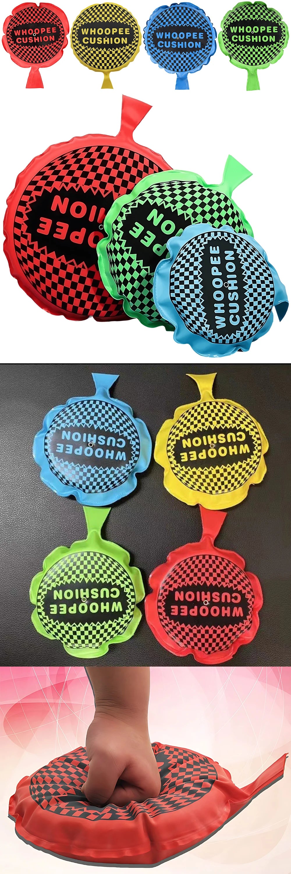 Funny Prank Fart Cushion Noisy Whoopee Cushion Gag Gift Adult Joke Trick Props Home Office Party Novelty Gift Friends Family ZYF - Big Tim's Magic Emporium