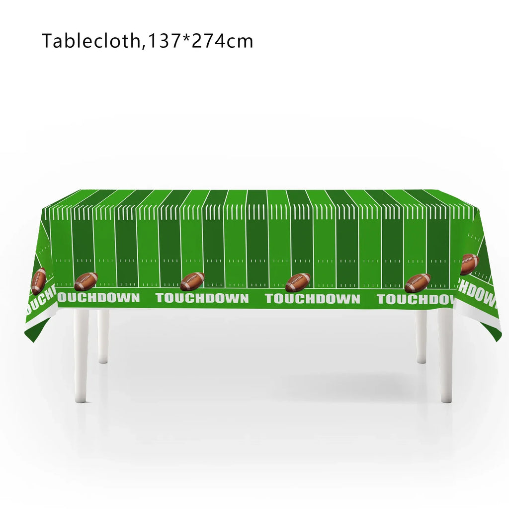 Super Bowl Rugby American Football Children's Birthday Party Paper Decoration Party Supplies Party Supplies Party Decorations - Big Tim's Magic Emporium