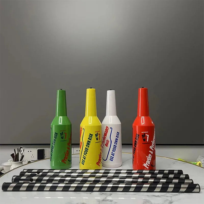 Funny Clown Magic Wine Bottle Trick Stainless Steel Props for Party & Holiday - Big Tim's Magic Emporium