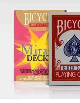 Magician Mirage Deck Card Magic Tricks Mentalism Close Up Magic Illusions Stage Magic Comedy Poker Magia Props Deck Box Funny