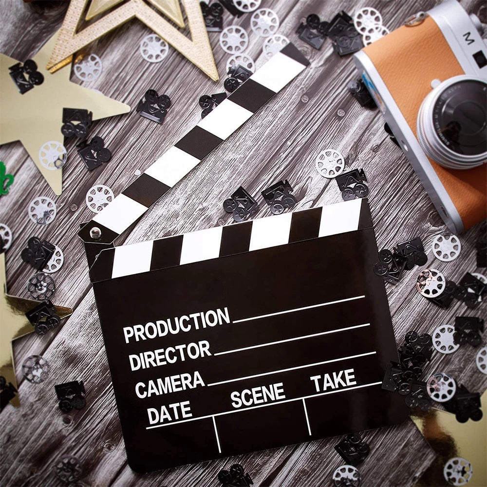 Party holiday party movie clapboard movie card clapperboard movie party props game party - Big Tim's Magic Emporium